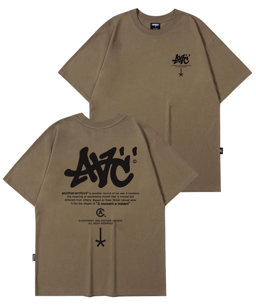 ANOTHER ARCHIVE Fb Aac Sign Logo Short Sleeve T-Shirt_White