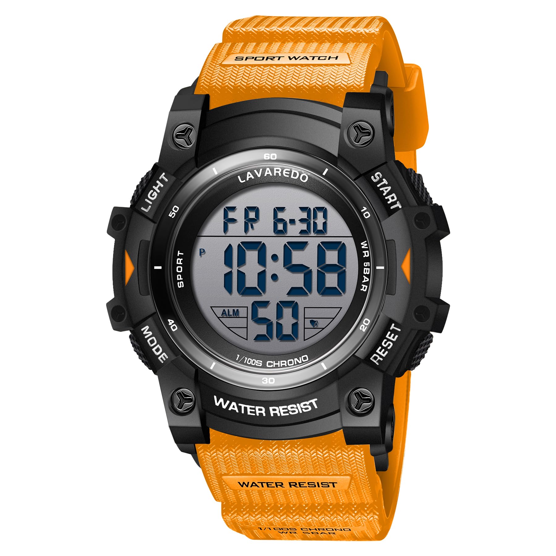 

Digital Large Sports Stylish and Simple LED Outdoor Instruction Manual Included Men s Watch, Multifunctional, Screen, Waterproof, Watch, Design,