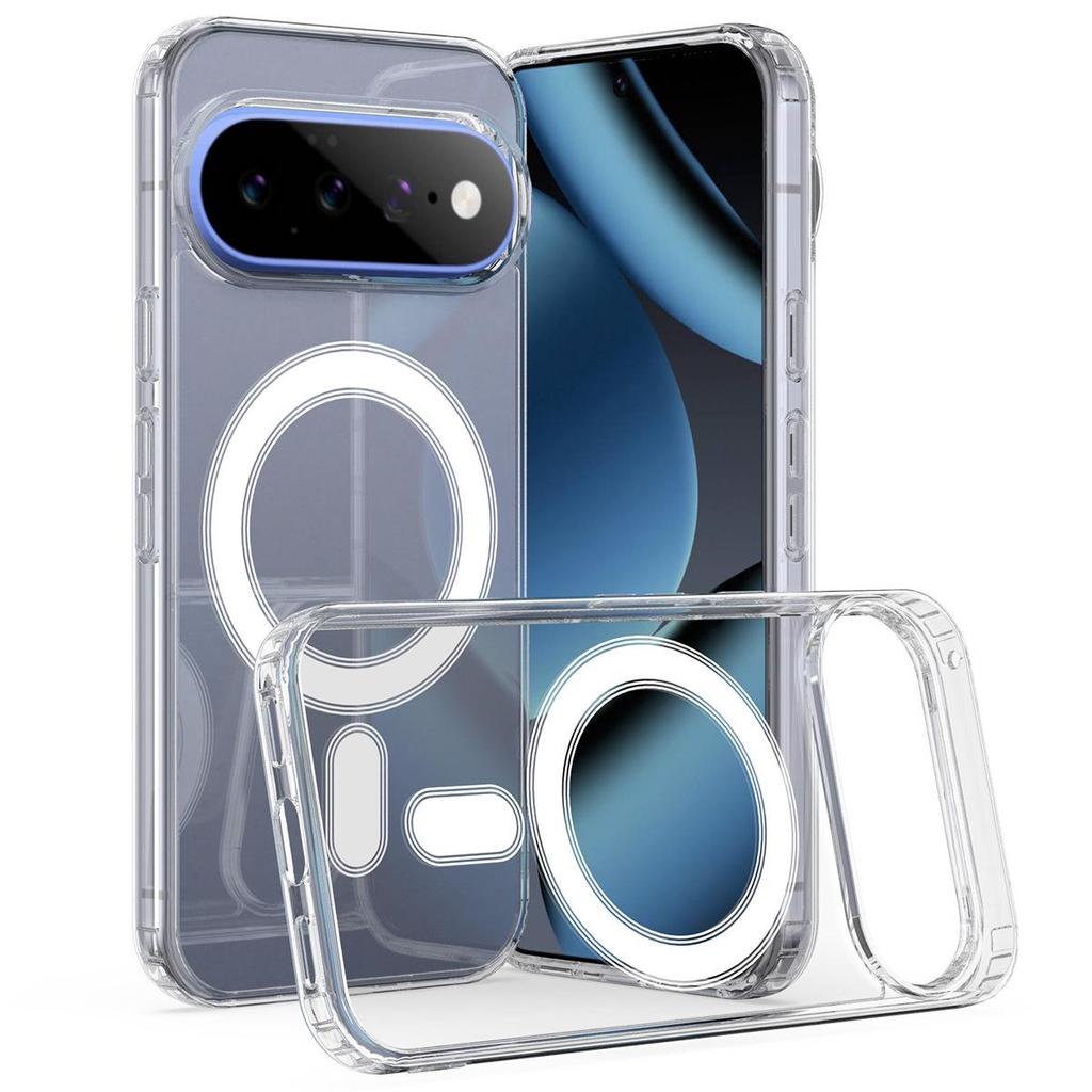Transparent Magnetic Phone Case for Google Pixel 11 A Pro XL - Anti-Scratch Acrylic
