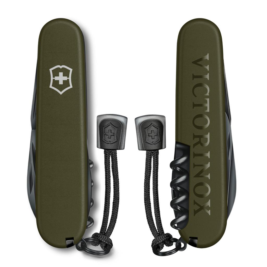 VICTORINOX Automatikuhr Analog Wasserdicht Automatik Grünes Zifferblatt Grünes Kautschukband Carbon-Komposit-Gehäuse Set Armbandwechsel 5 Jahre Garantie Marke