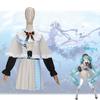 Miku Cosplay Hatsune Costume Set Poncho Role Play Gorgeous Skirt Halloween Party