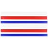 6Pcs Silicone Rolling Pin Guides Rolling Strips 2/4/6mm Dough Thickness Rails Measuring Dough Strips for Dough Pastry Cookie
