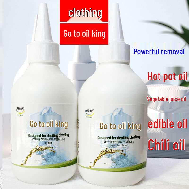 No-Rinse King Degreaser: Stain Remover for White Clothes & Oil Stains No