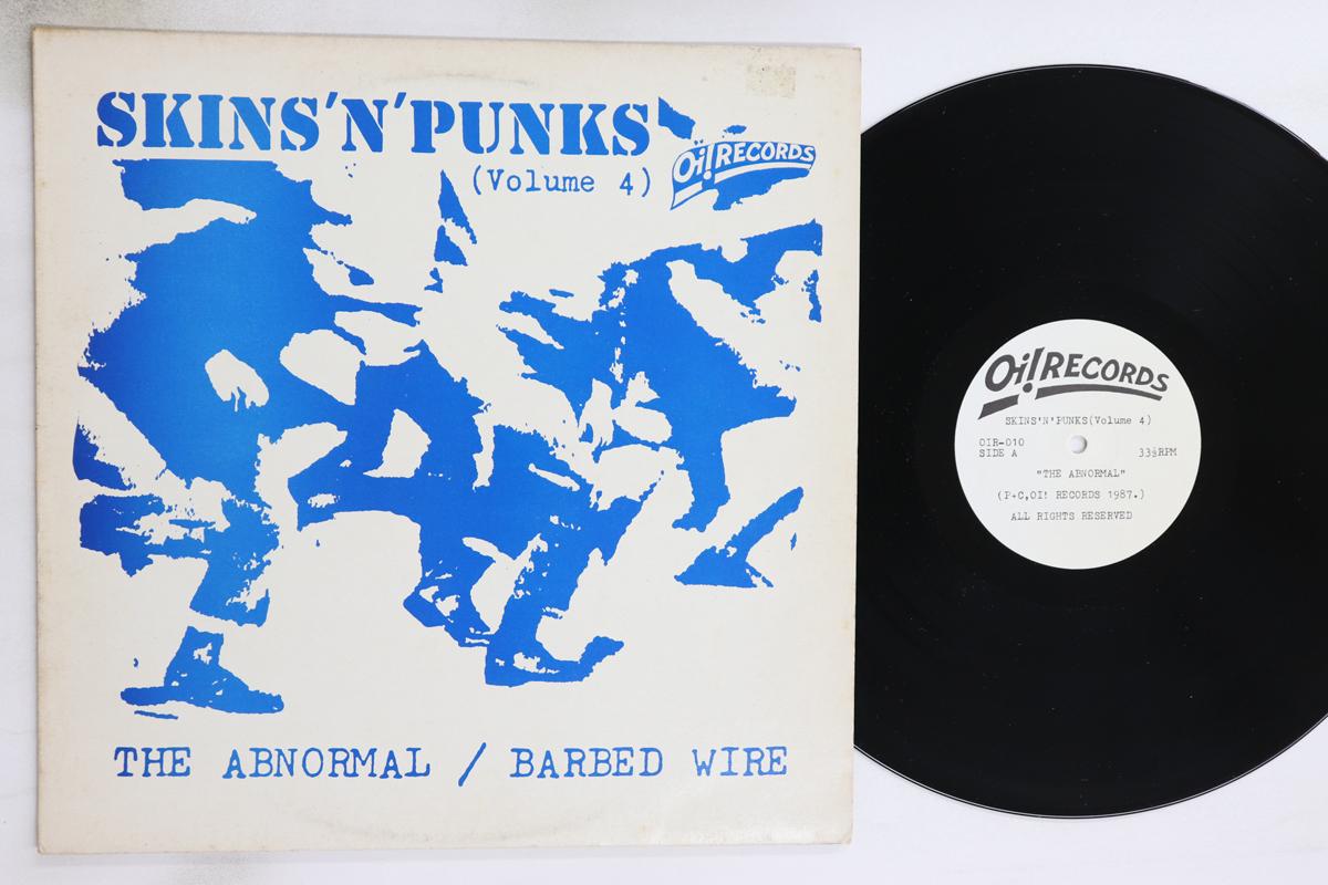 

LP Пластинка АНОМАЛЬНАЯ КОЛЮЧАЯ ПРОВОЛОКА - Скины и панки (Том 4) OIR010 Ой! 1987 Великобритания Рок Б/У
