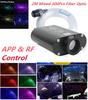 Rgb Led Star Ceiling Kit 300pcs 12v Car Suv Fiber Optic Remote