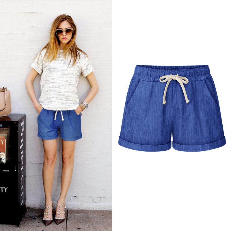 Shorts Female Summer Pants Casual Pants Loose Large Size Was Thin and Thin Casual Women's Pants