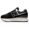574+ Schwarz Weiß Damen Sneaker WL574ZAB