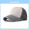 Cotton Block Color Wash Plain Baseball Cap Sun Protection Hat For Men Women And