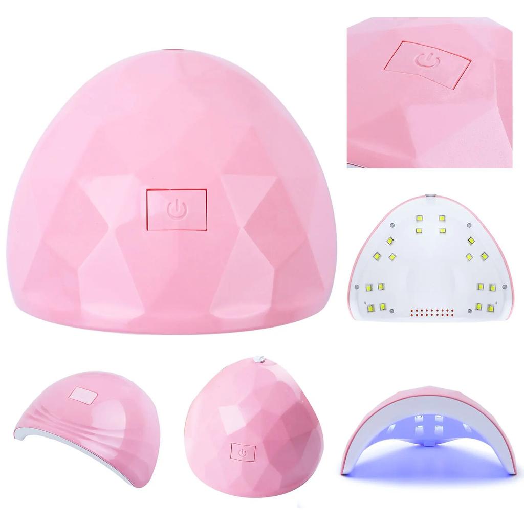 Lampada Asciuga Unghie Lampada UV Asciuga Unghie Gel Luce LED UV per Unghie Macchina Lampada Polimerizzatrice per Smalto Gel Strumenti Nail Art 88w