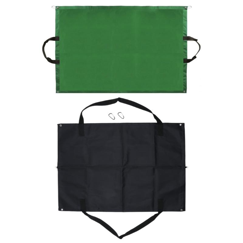 Garden Waste Bag Large Capacity Deciduous Storage Container Grass Catcher with Carry Handles Waste Management Tool