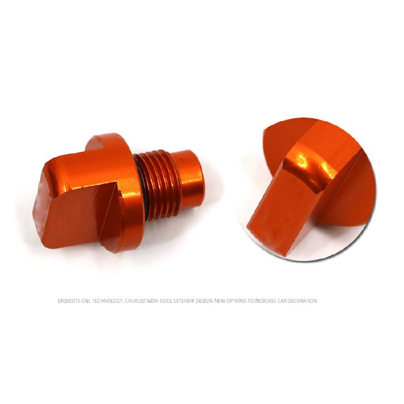 New Orange Motorcycle Engine Magnetic Oil Drain Plug CNC Aluminum for DUKE 390 2013-2018, DUKE 125/200, Duke 250 2017 2018