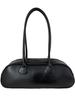 Women's French Baguette Underarm Bowling Bag - Simple Solid Shoulder Handbag