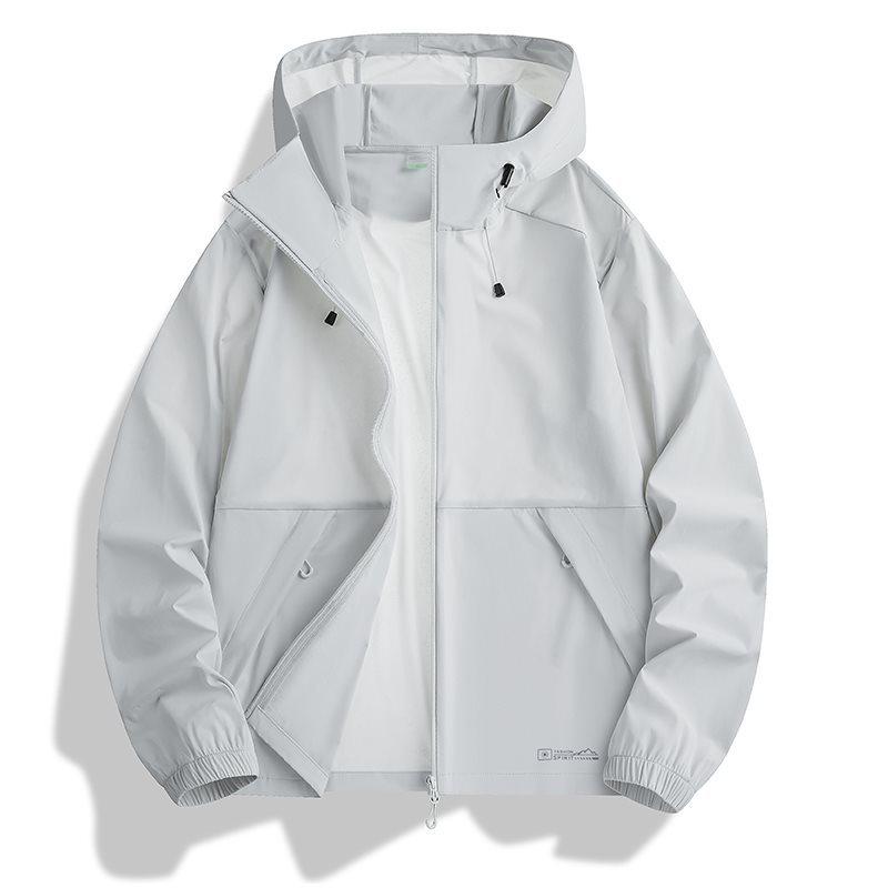 Unisex Windproof Waterproof Quick-Dry Sun Protection Jacket for Outdoor Sports and Fishing