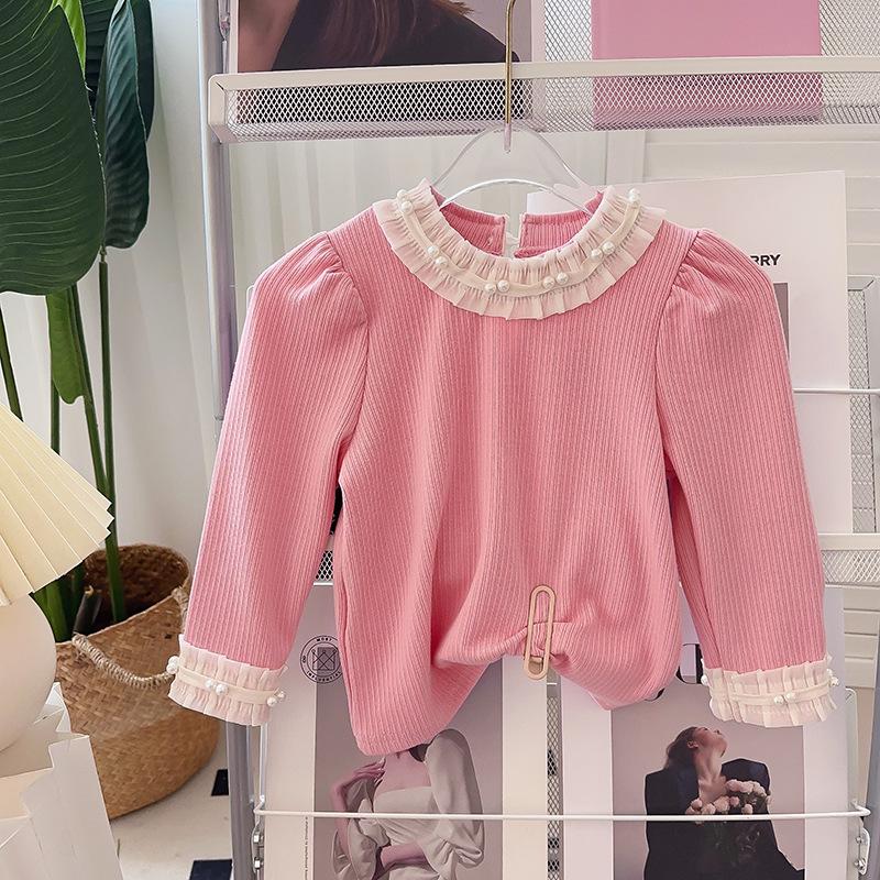 Girls  Spring Long-Sleeve Floral Princess Top - CM0015 Size 110