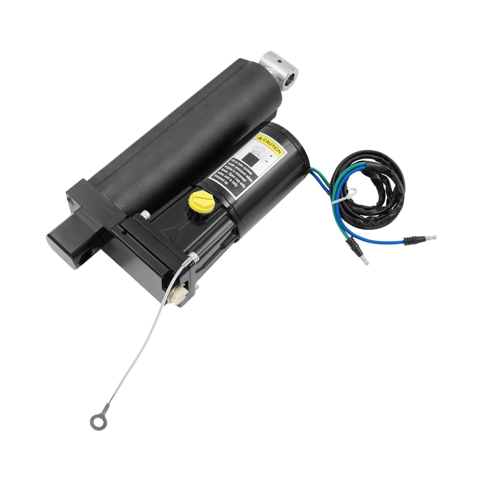 

Outboard Power Trim Tilt Assy for Mercury Four Stroke 75-115HP - 1200W 6061 Aluminum IP67 Waterproof & 1.14N·m Torque чорний
