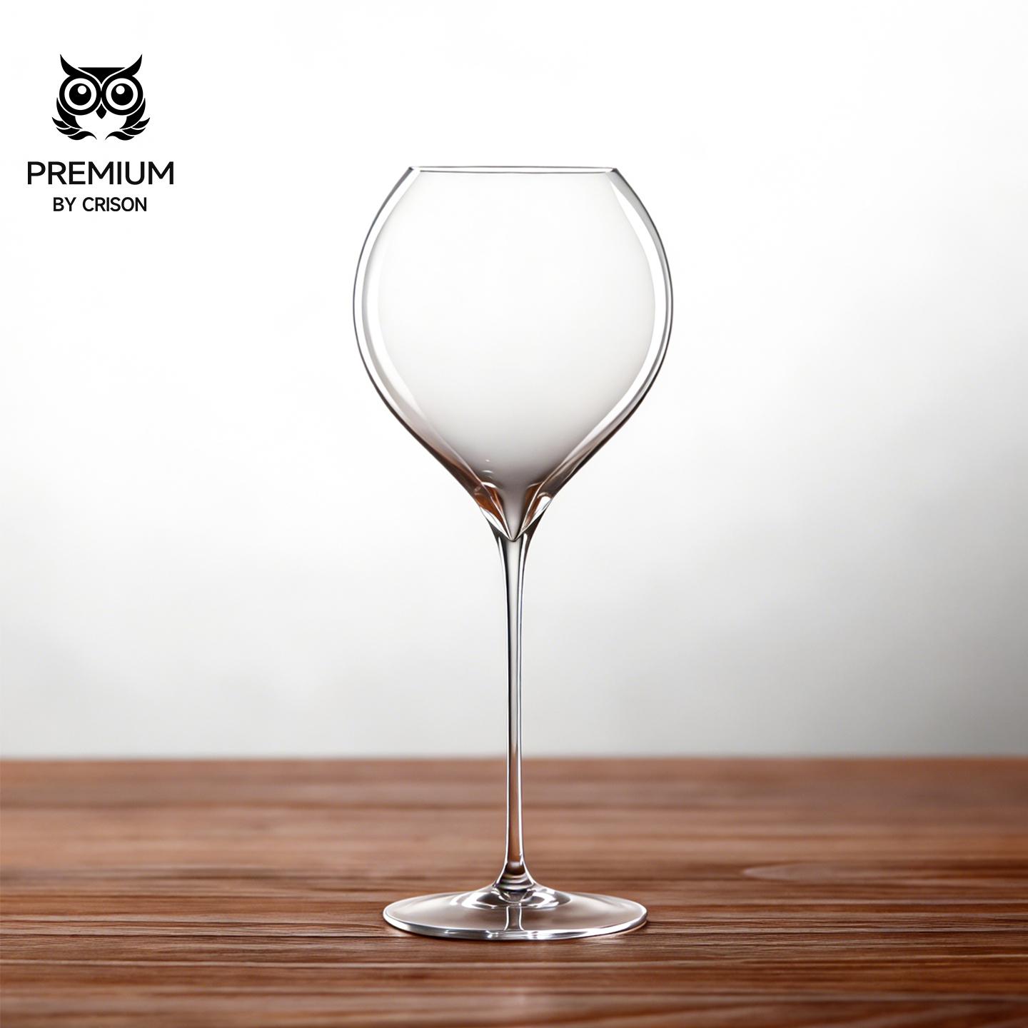 PREMIUM BY CRISON lead-free crystal glass high footed red wine glass high-end European high footed glass China Mainland