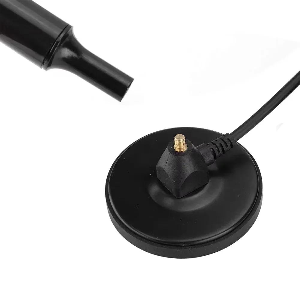 Digital HD TV Antenna – Magnetic Base (Indoor/Outdoor), 3M Adhesive, Fast Delivery for Brazilian TVs (Living Room Use)