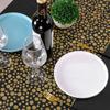 Rectangular Waterproof Polka Dot Pattern Plastic for Party Table Decor Picnic Cloth Tablecover Tablecloth Table Runner