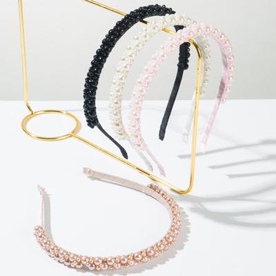 Koreanischer handumwickelter Perlen-Stirnband: Haaraccessoire im französischen Stil, vielseitig, inspiriert vom Märchenwald
