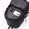 Logo Spark Backpack, Medium Size, Bungee Cord Daypack, Black, Medium