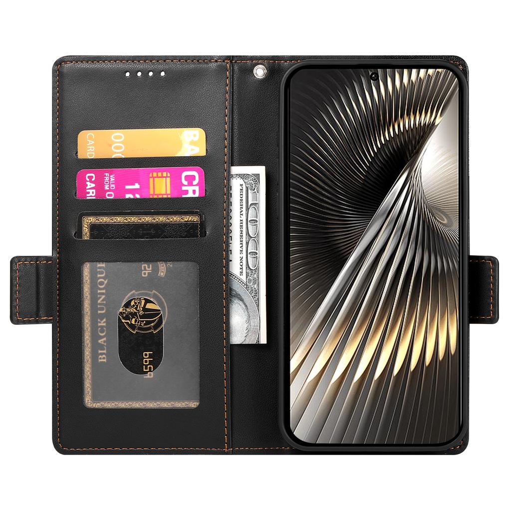 For Xiaomi Poco X7 Pro 5G/Redmi Turbo 4 5G Stand Case PU Leather Wallet Phone Cover