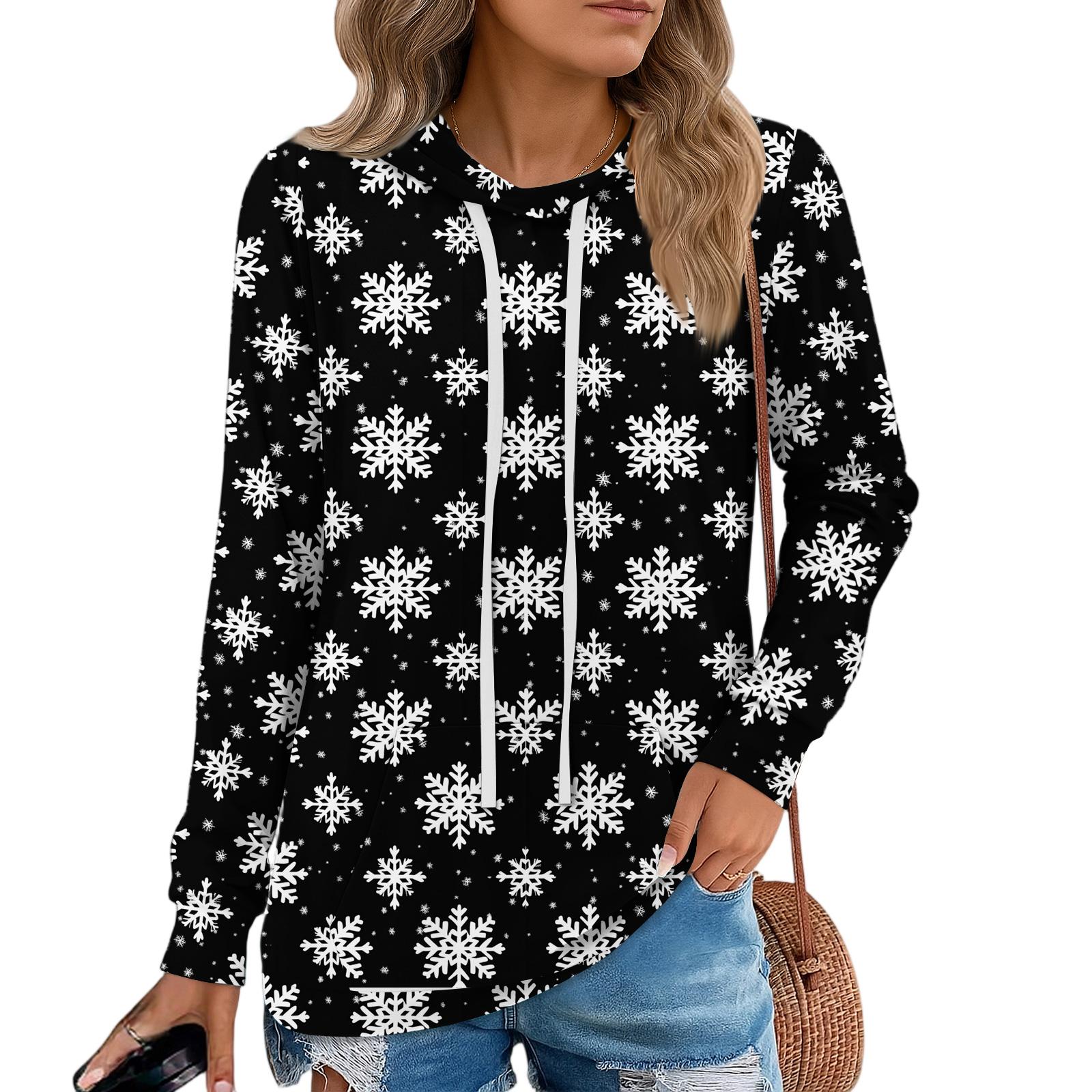 

Женские худи-пуловеры, модные толстовки с капюшоном для девочек-подростков, женский осенний туник-топ XL белый