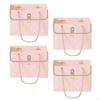 4 Pieces Flower Box Wrapping Supplies Paper Bag Flowers Present Storage for Mother