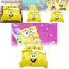 Spongebob Squarepants Bedding Set With Polyester Fabric For Kid And Teens Sleep Decor
