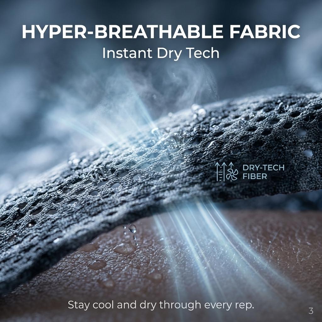 Breathable Quick-Dry Men'S Sports Shorts Double-Layer Trendy Brand Summer Quick-Dry Fitness Sports Quarter-Length Shorts
