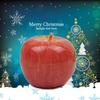 Realistisk Äppelformad Frukt 7X7X5,5 cm Premium Kreativ Dekoration För Jul Bröllop Fest Gåva Hem