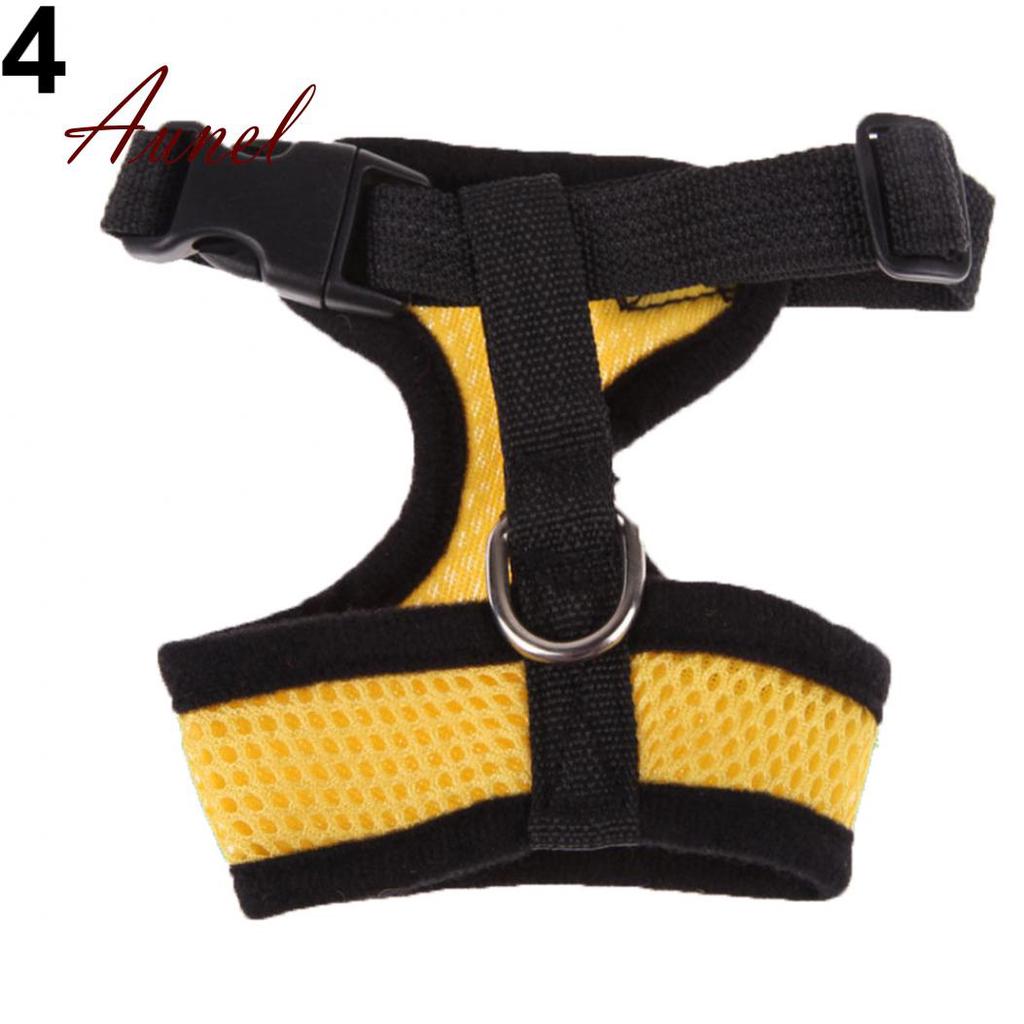 Fantastisches Haustier-Halsband aus weichem Mesh-Geschirr für kleine und mittelgroße Hunde