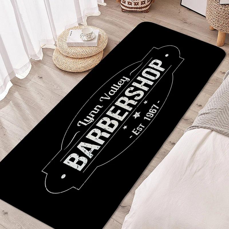 Badkamerkleed Kapsalon Slaapkamer Tapijten Woonkamer Op Maat Wasbaar Antislip Keukenmatten Flanel Zachte Deurmat Entree