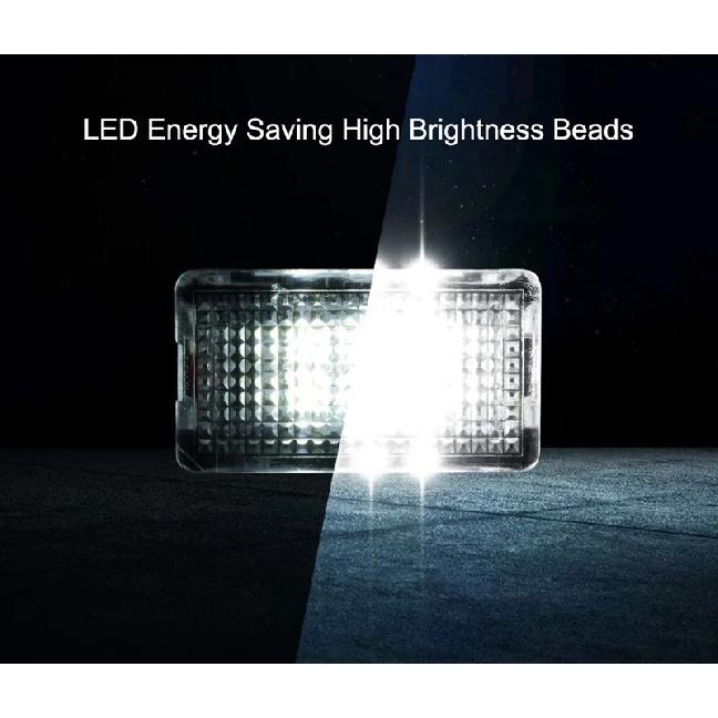 For Tesla Model Y -2024 LED Atmosphere Foot-Well Lights Ultra Bright Puddle Door Bulb Interior Lighting