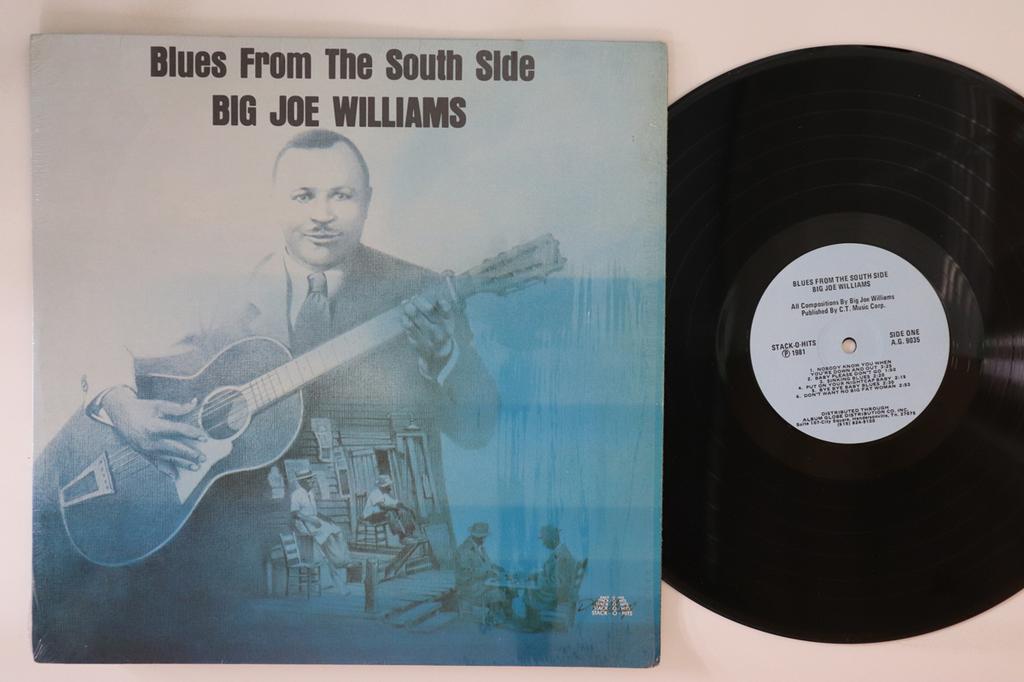 LP Record BIG JOE WILLIAMS - Blues From The South Side AG9035 STACK-O-HITS 1981 US Blues Used