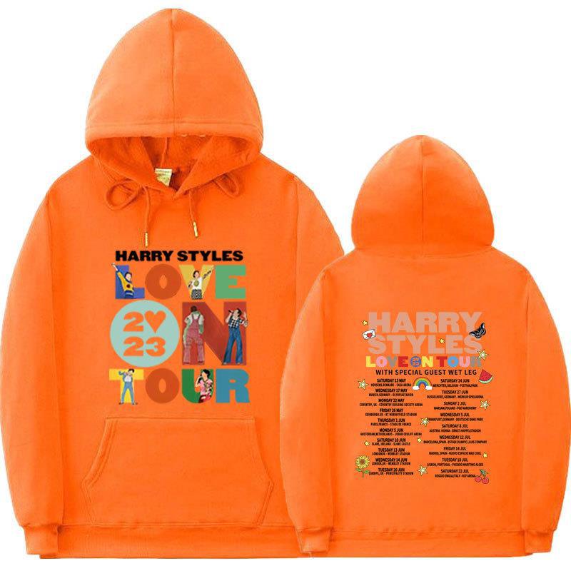 Unisex Love On Tour 2023 Letter Print Casual Sports Hoodie