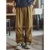American Retro Heavy-Duty Pure Cotton Pleated Paratrooper Cargo Pants for Men, Spring and Autumn Loose Pants, Export Men's Casual Long Pants