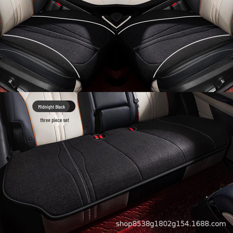 

Комплект летних чехлов на сиденья BYD Song Pro EV: Дышащий лен, цельные и трехсекционные подушки. Exclusive Car Fit