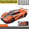 1/24 Koenigsegg ONE 1 Rotor Door Supercar Diecast Alloy Model Car Sound and Light Pull Back Outdoor Collections Ornaments Birthday Gift Boy