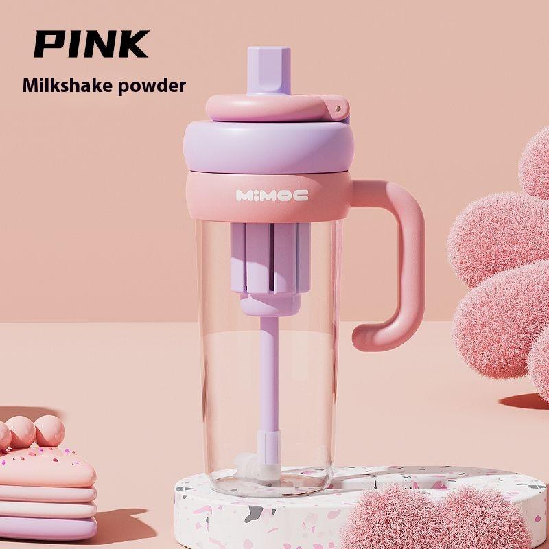 GIANXI Чашка для сока, соломенная чашка с ручкой, большая чашка Big MAC, большая емкость, чашка для воды, чашка для льда, уличная портативная утолщенная чашка, кофейная чашка