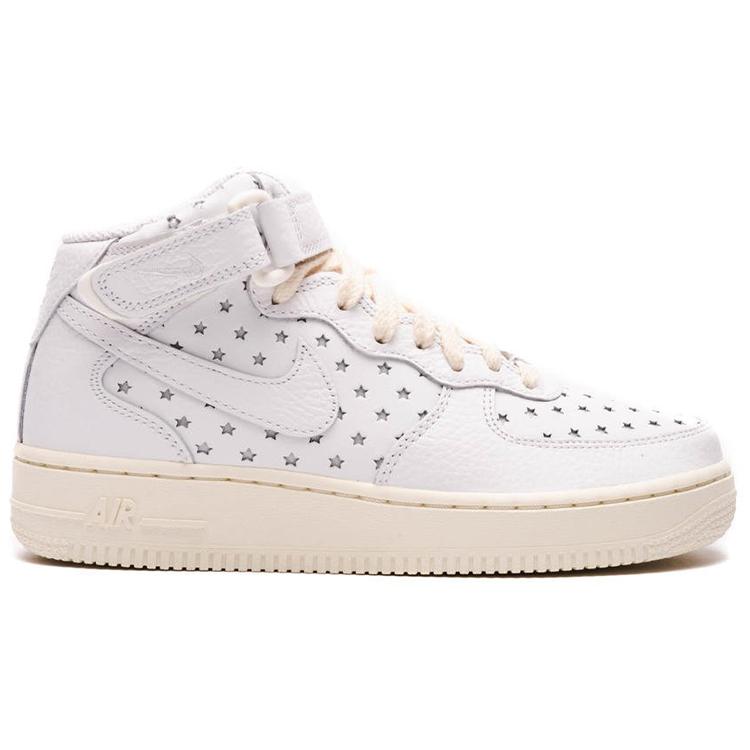 New Nike Air Force 1 Mid Cut Out Stars Summit White Women's DV3451-100