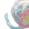 Cat Yarn Ball Toy Fun Interactive Bite Resistance Woolen Yarn Cat Ball Toy with Bell for Cats