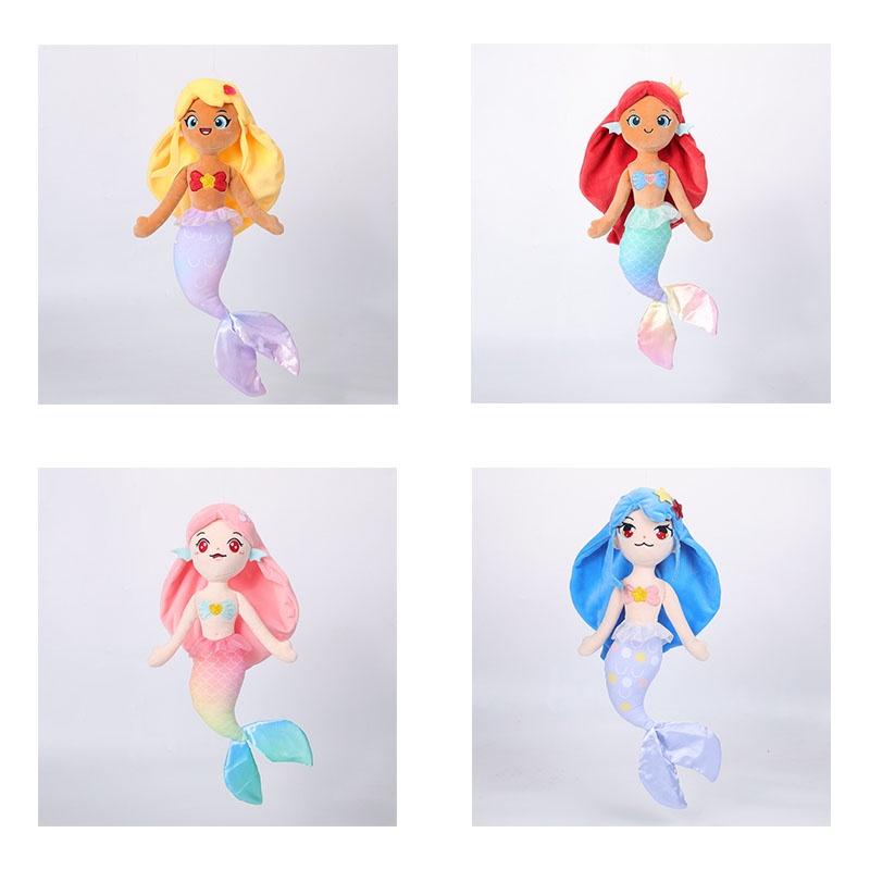Adorable Mermaid Plush Toy From The Ocean Series By Jili Soft And Fluffy!