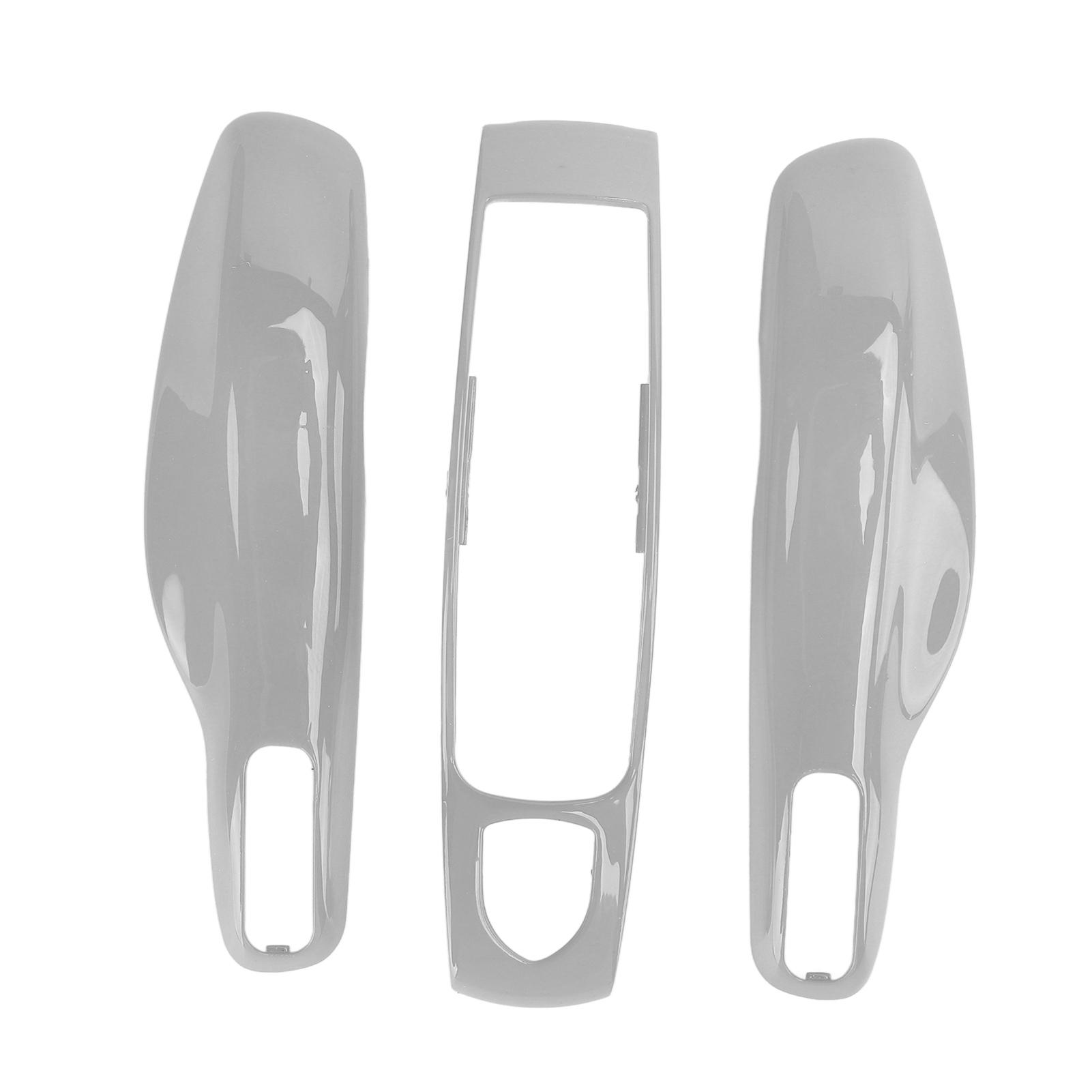 

Key Fob Cover Shell Protector Car Modification Replacement for Panamera Cayenne MACAN Boxster Cayman 911 718Grey серый