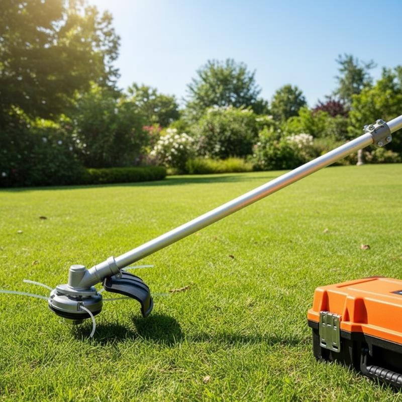 Aluminum Grass Trimmer Head Universal Lawn Mower Replacement Head Lawn Mower Accessory For Garden Yard Grass Cutting