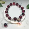 Daisy Popcorn Beaded Bracelet: Elegant Women's Hand Jewelry