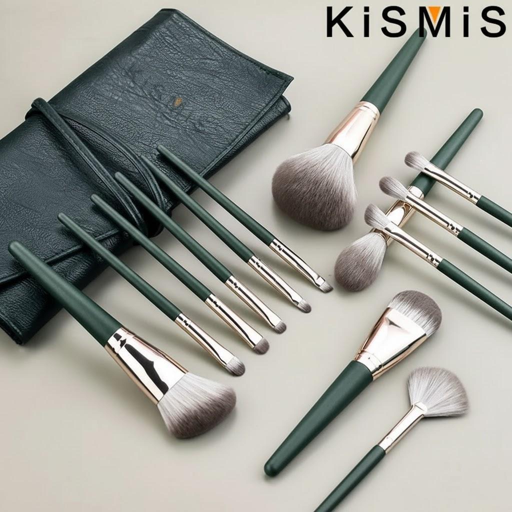 

14 Pcs Makeup Brush Set Professional Eyeshadow Blush Foundation Powder Eyebrow Cosmetic Tools for Beauty Lovers