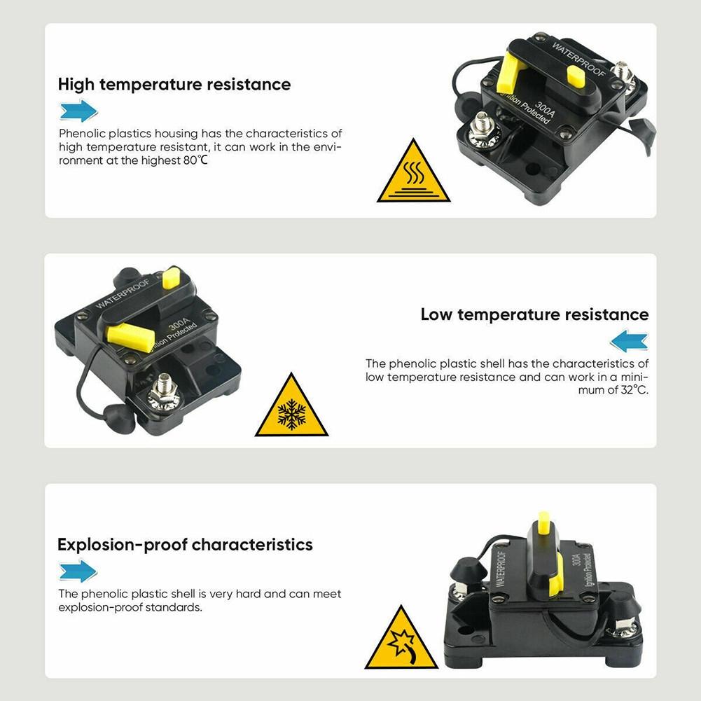 1 * Circuit Breaker Dustproof IP67 Per Inch Splash