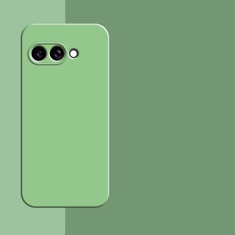 Para Capa Google Pixel 9a Para Capa Google Pixel 9a 6,3 polegadas Original Borracha de Silicone Líquido À Prova de Choque Bumper Google Pixel 9a