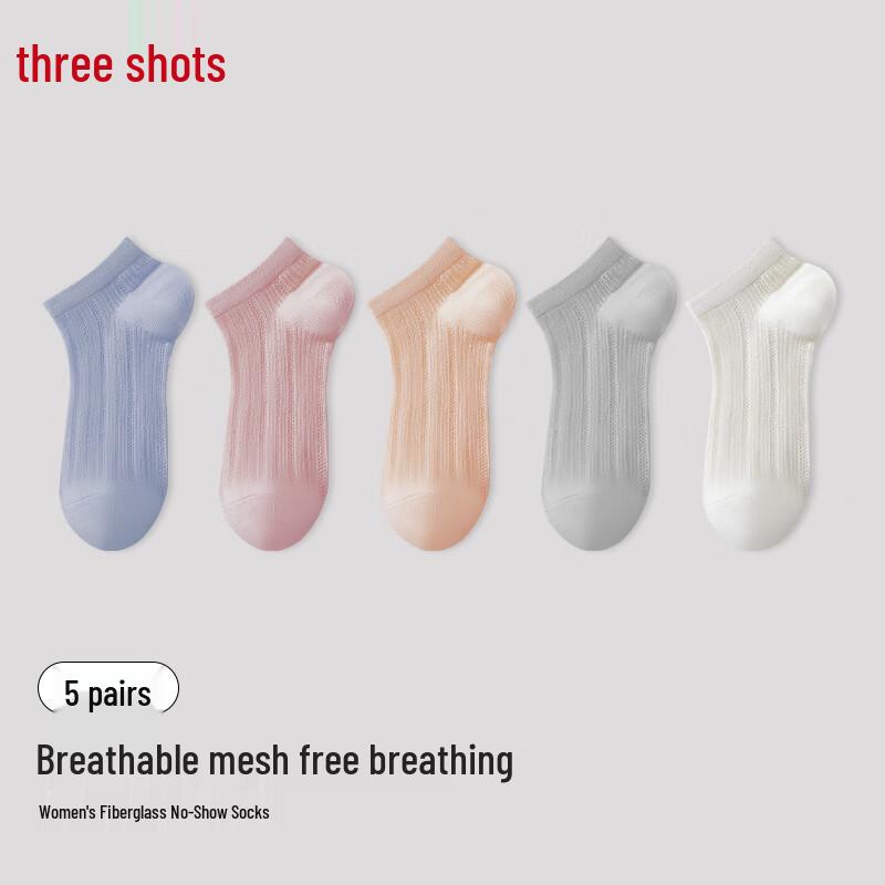 Sanquiang Women s Thin Breathable Ankle Socks 38