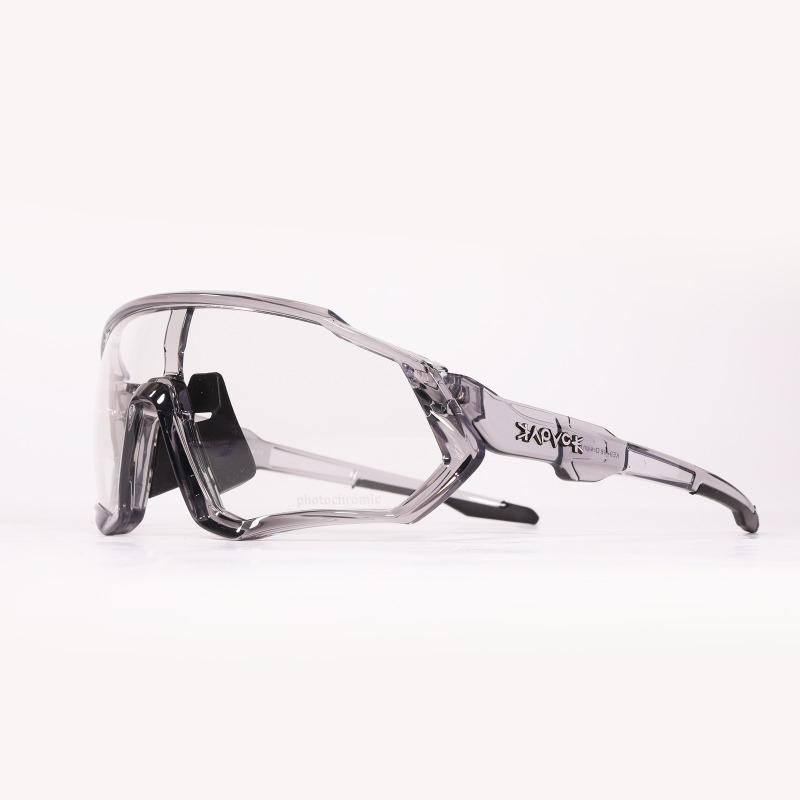 Windproof Discoloration Cycling Glasses Outdoor Sports Day and Night Running Mountain Road Bicycle Goggles